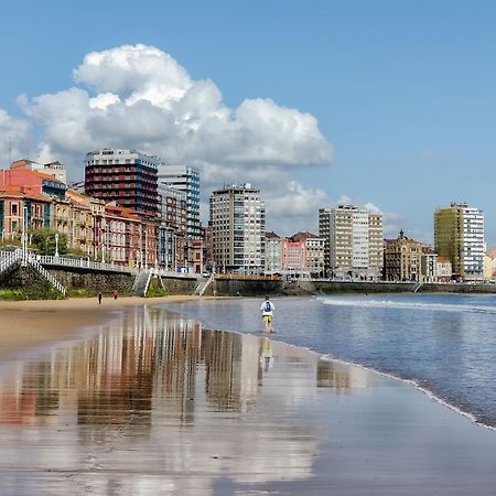 Apartamento La Buhardilla De La Escalerona - 2 Hab - Vut-4354-As Gijón Exterior foto